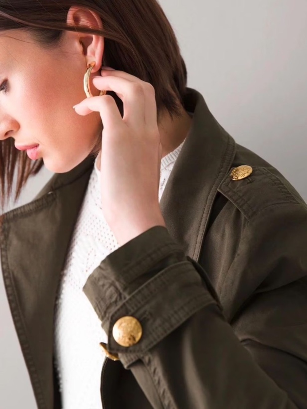 WHBM Utility Jacket - Picture 5 of 8